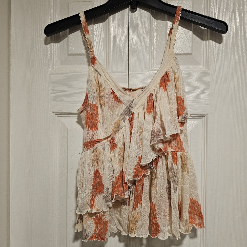 Free People Floral top